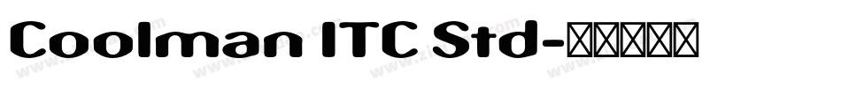 Coolman ITC Std字体转换